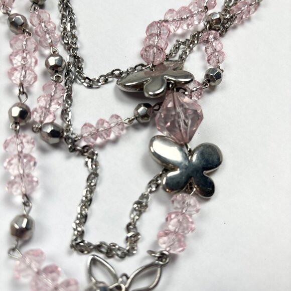 Assorted Jewelry Lot W/Floral Box Necklaces Bracelets & Cameo Pendant,butterfly - Picture 13 of 16